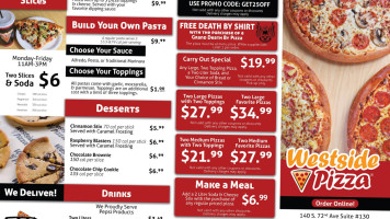 Westside Pizza food