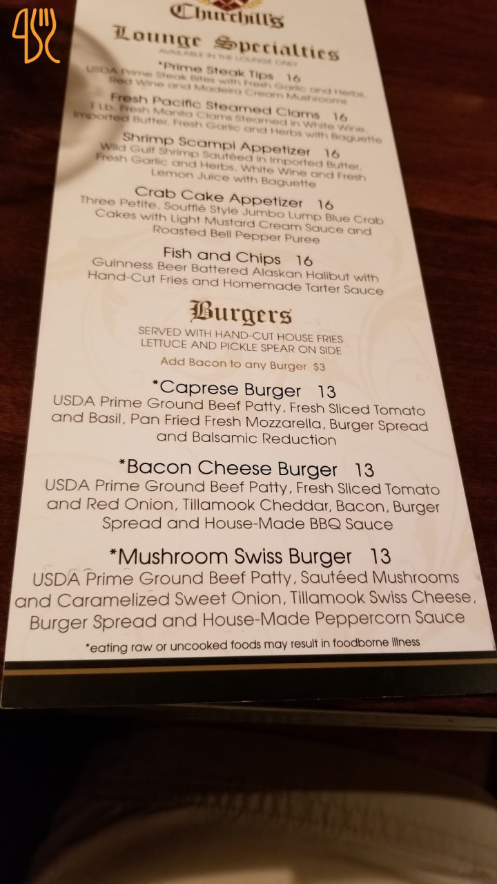 Churchill's Steakhouse