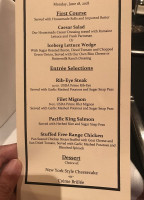 Churchill's Steakhouse food