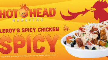 Hot Head Burritos food