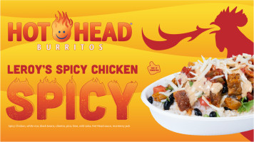 Hot Head Burritos menu