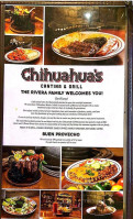 Chihauhua's menu