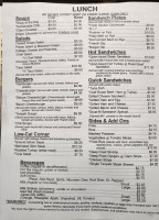 Little Pat's Place menu