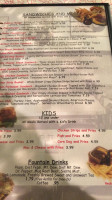 Juke Box Diner menu