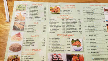 Ichiban Asian Fusion menu