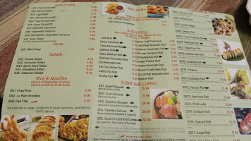 Ichiban Asian Fusion menu