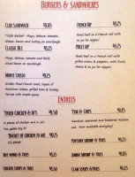 Four Corners Grill menu