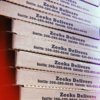 Zeeks Pizza menu