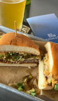 Blu Burgers Brew food