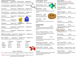 The Megabite Hazeldell menu