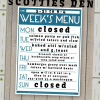 Scottie's Den food