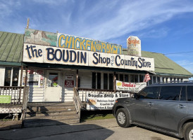 Chicken On The Bayou Boudin Shop outside