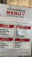 Shane's Rib Shack menu