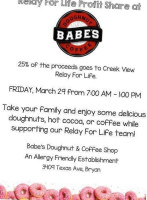 Babe's Doughnut Co. food