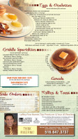 Grape Vine Coffee Shop menu