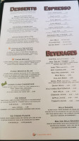 Skylarks Cafe menu