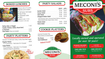 Meconi's Italian Subs food