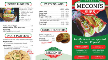 Meconi's Italian Subs food