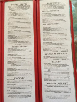 Mount Bakery Cafe Downtown menu