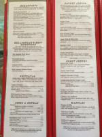 Mount Bakery Cafe Downtown menu