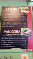 Teriyaki Point menu