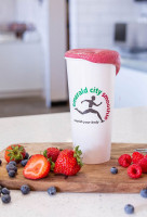 Emerald City Smoothie food