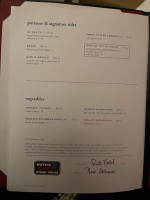 Ruth's Chris Steak House - Boston menu