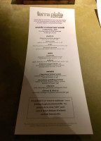 Terra Plata menu