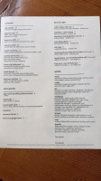 Terra Plata menu