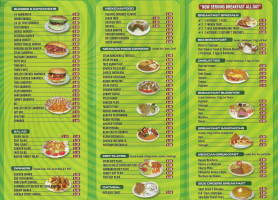 Primo Burgers menu