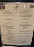 Olive Terrace Bar and Grill menu