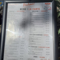 Pitchoun! menu