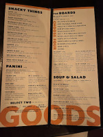 Postino Annex menu