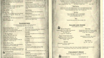 River Street Station Marina menu