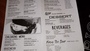 Rigali's Pizza Village menu