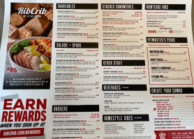 Ribcrib Bbq menu