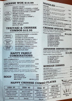 Happy Teriyaki #4 Lacey menu