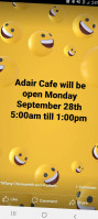 Adair Cafe food