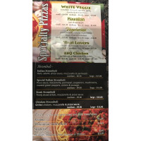 Brother's Pizza menu