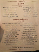 Casa Vasca menu