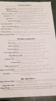 Pine Lake Ale House menu