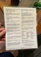 Origin Craft Beer Pizza Cafe menu