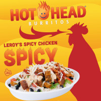 Hot Head Burritos food