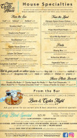 Olympia Oyster House menu