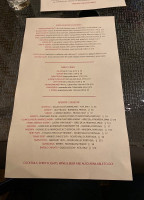 Rock And Rye Oyster House menu