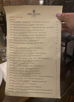 Rock And Rye Oyster House menu