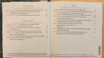 Rock And Rye Oyster House menu