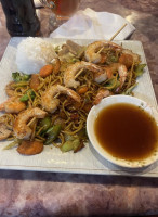 Hot Iron Mongolian Grill food