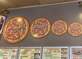 Giant Pizza King food