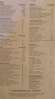 Saltoro menu